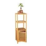 MA336-Timber Valley Multi-Functional 3 Tier Bamboo Tower/ Cabinet
