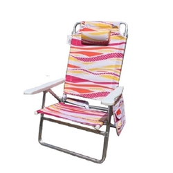 F2022A - Deluxe 5-Position Beach Chair