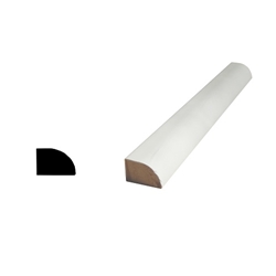 WM129 7/16in x 11/16in x 8ft  Pine Primed Finger-Jointed Quarter Round